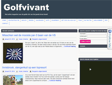 Tablet Screenshot of golfvivant.nl